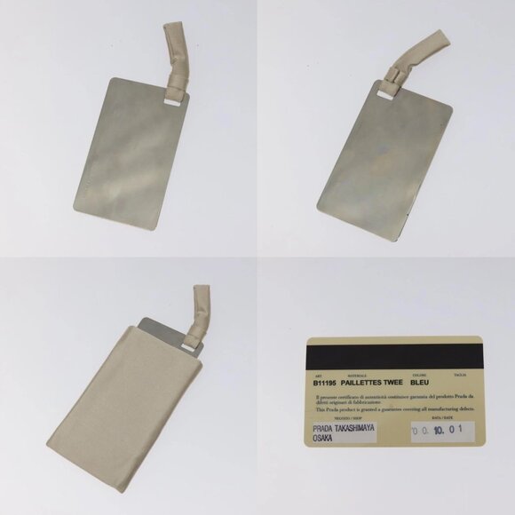 PRADA Shoulder Bag Sequin Red Auth 127445V - Picture 15 of 15